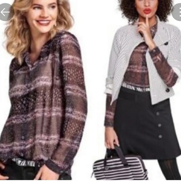 Cabi sheer blouse - Picture 1 of 5